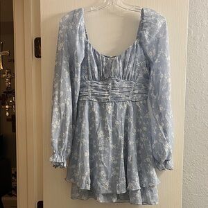 Allison + Kelly Light Blue Dress